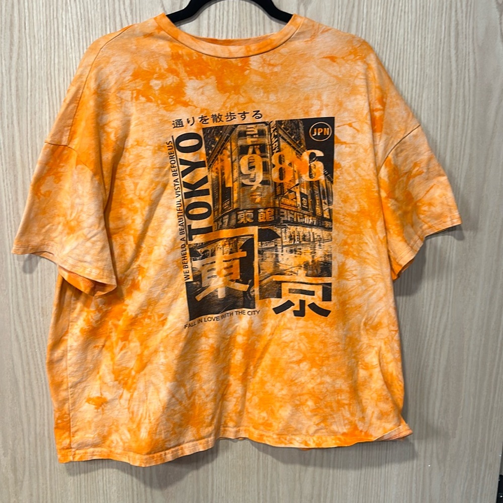 shein curve tokyo 1986 shirt size Large